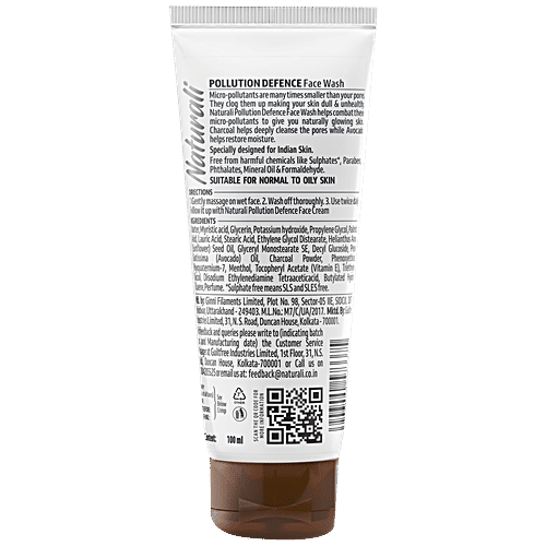 Buy Naturali Pollution Defence Face Wash Unclogs Pores & Restores