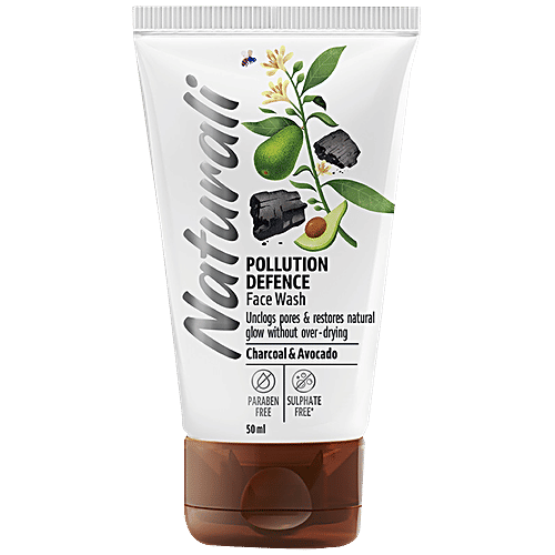 Buy Naturali Pollution Defence Face Wash Unclogs Pores & Restores
