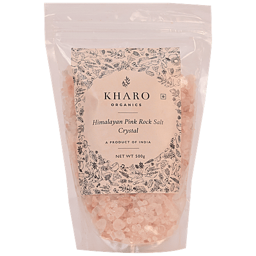 Buy Kharo Organics Himalayan Pink Rock Salt Crystal/Sendha Namak Non