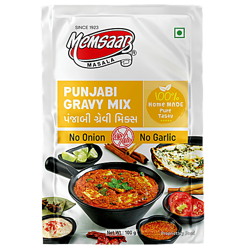 Buy Memsaab Punjabi Gravy Mix No Onion & Garlic, Homemade, Pure, No