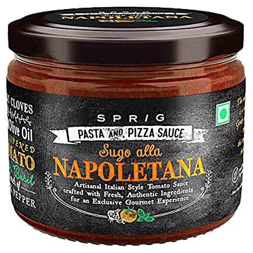 Buy Sprig Napoletana Pasta & Pizza Sauce Artisanal Italian Tomato