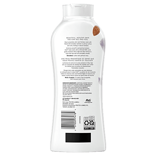 Buy Olay Body Wash Daily Moisture, B3 Complex, Advanced Formula, Almond Milk Online at Best