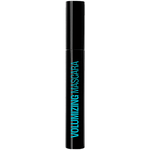 Lakme Eyeconic Volumizing Mascara, 8.5 ml Deep Black Lightweight, Instant Volume, Water-Resistant Formula