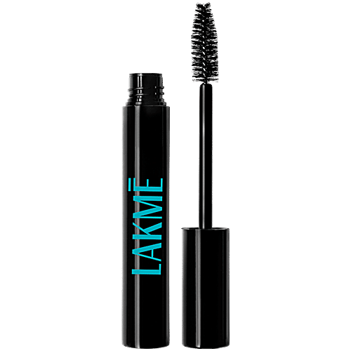 Lakme Eyeconic Volumizing Mascara, 8.5 ml Deep Black Lightweight, Instant Volume, Water-Resistant Formula