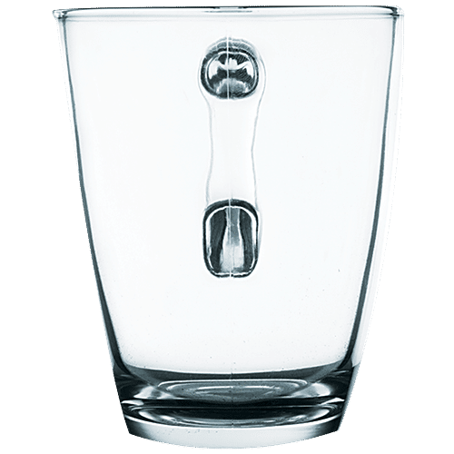 Union Glass Coffee/Tea/Milk Glass Mug, 340 ml (Set of 6)