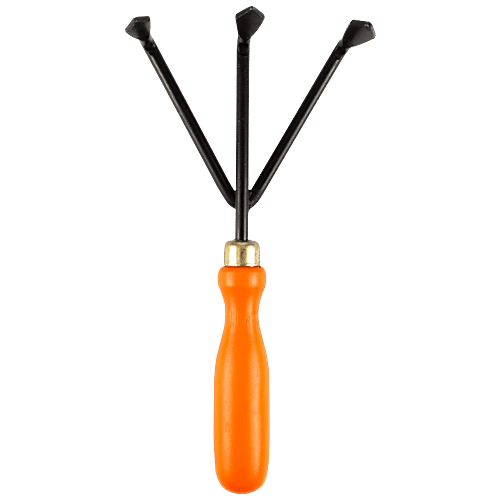 Klassic Gardening Tools Combo - Pruner, Fork, Khurpa, Gloves, Scissor, Cultivator, Big & Small Trowel, 8 pcs  