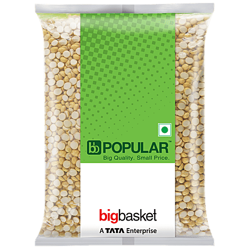 bb Popular Fried Gram/Roasted Bengal Gram, 1 kg Pouch 