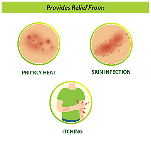 Tetmosol Dusting Powder - Anti-Fungal, Controls Itching, Fights Skin Infection & Prickly Heat, 100 g  