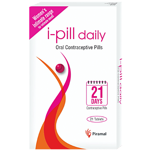 i-pill Oral Contraceptive Pills - For Women's Intimate Needs, 21 pcs  