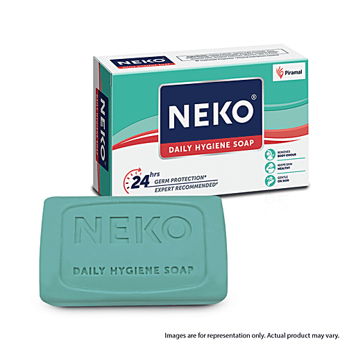 Neko Daily Hygiene Soap - 24 Hours Gems Protection, Gentle On Skin, Removes Body Odour, 100 g  