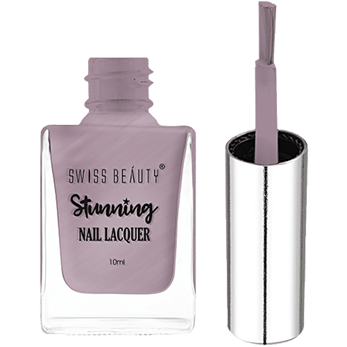 Swiss Beauty Stunning Nail Lacquer - Long Lasting, Quick Drying, 10 ml SB-105-49, Fashion Prague