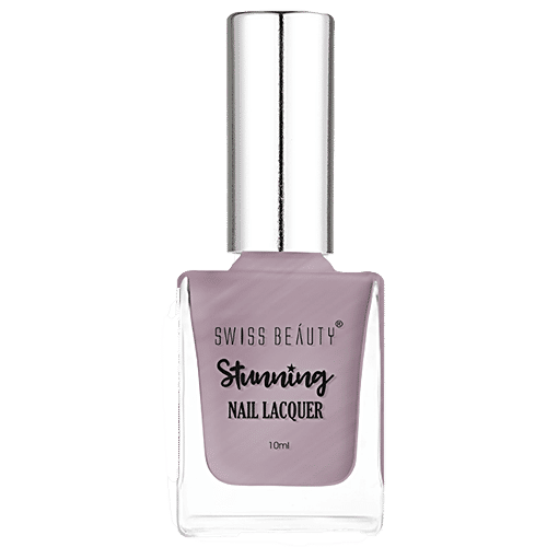 Swiss Beauty Stunning Nail Lacquer - Long Lasting, Quick Drying, 10 ml SB-105-49, Fashion Prague