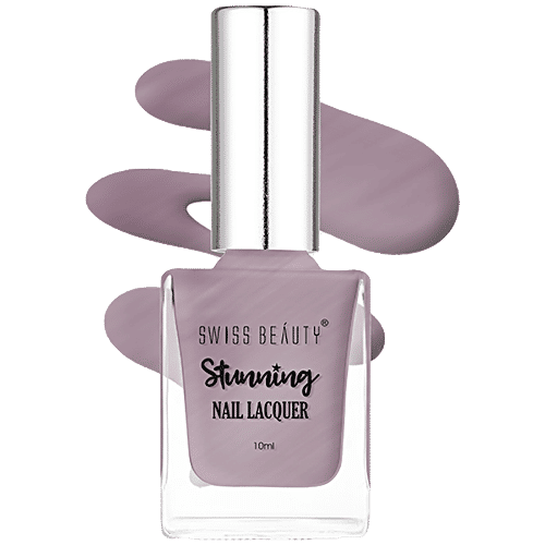 Swiss Beauty Stunning Nail Lacquer - Long Lasting, Quick Drying, 10 ml SB-105-49, Fashion Prague