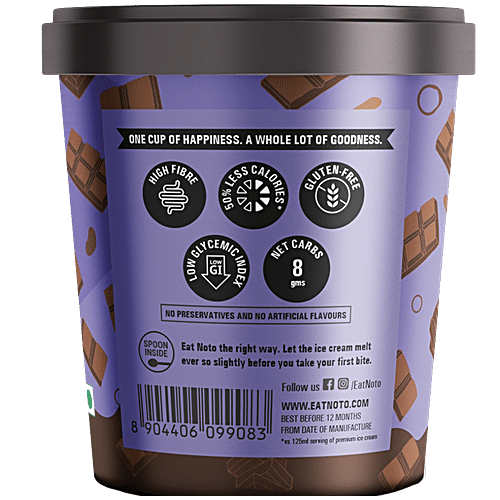 Buy Noto Ice Cream Ice Cream High In Protein, Gluten Free, Dark