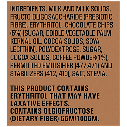 Noto Ice Cream Mocha Choco Chip Ice Cream, 500 ml  