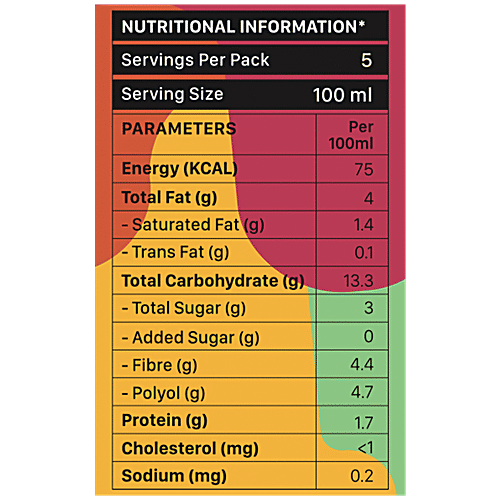 Noto Ice Cream Mango & Raspberry Vegan Frozen Dessert, 500 ml Vegan Frozen Dessert
Zero Added Sugar