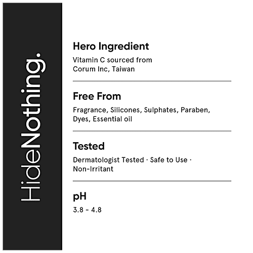 Minimalist Vitamin C 10% + AG 1% Face Serum - For Brighter & Illuminating Skin, 30 ml  