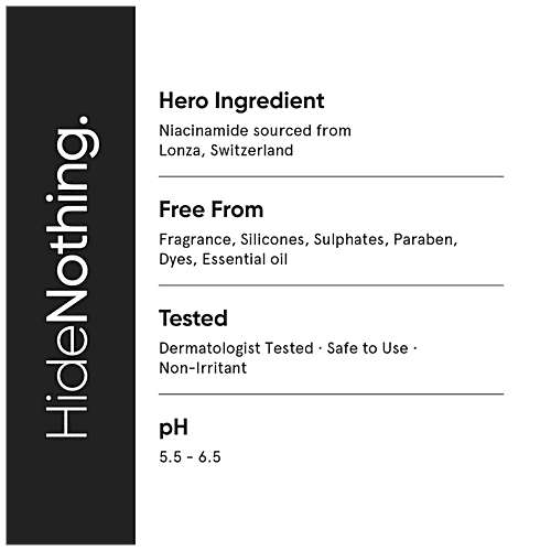 Minimalist Niacinamide 5% + HA 1% - Face Serum - Hydrates, Repairs, For Glowing & Clear Skin, 30 ml