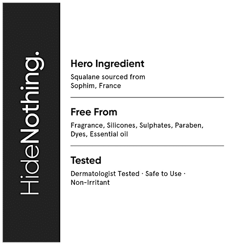 Minimalist Squalane 100% Face Oil - For Light Moisturization, Improves Skin Hydration & Reduces Fine Lines, 30 ml  