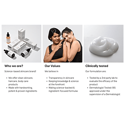 Minimalist Broad Spectrum Sunscreen - SPF 50 PA++++, With Multi-Vitamins, Niacinamide, 50 g  