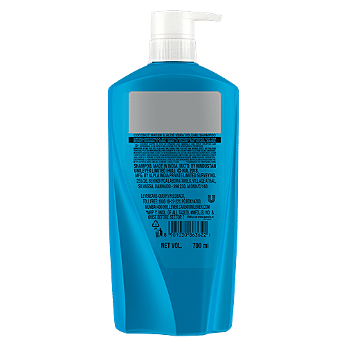 Sunsilk Shampoo - With Coconut Water & Aloe Vera, For Voluminous, Bouncy Hair, 800 g  