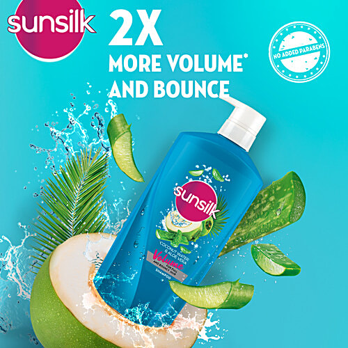 Sunsilk Shampoo - With Coconut Water & Aloe Vera, For Voluminous, Bouncy Hair, 800 g  