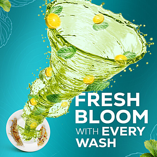 Vim Pro Clean Dishwash Liquid - Mint, 700 ml  