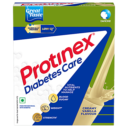Buy Protinex Diabetes Care High In Fibre & Protein, Creamy Vanilla