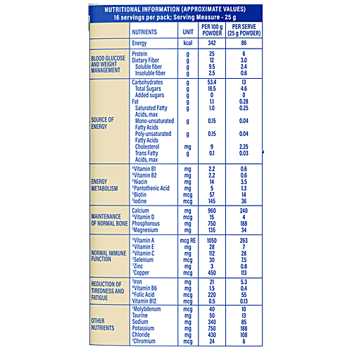 Buy Protinex Diabetes Care High In Fibre Protein Creamy Vanilla