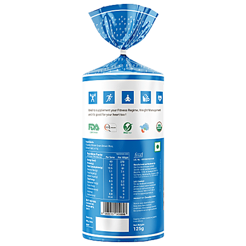 Buy Pintola Brown Rice Cakes Whole Grain, Organic, High Fibre