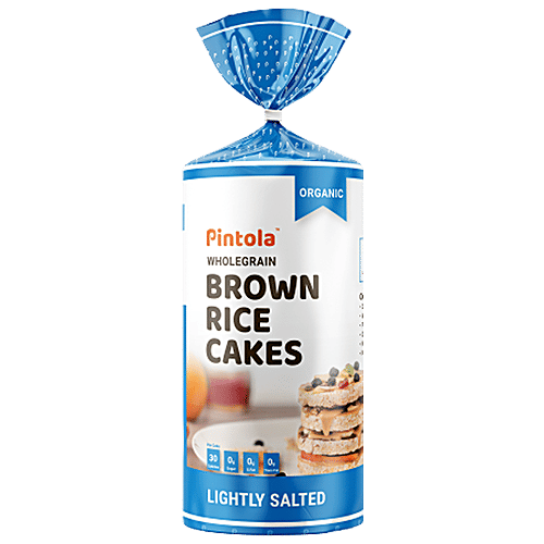 Buy Pintola Brown Rice Cakes Whole Grain, Organic, High Fibre
