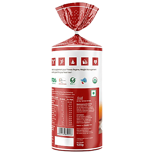 Buy Pintola Brown Rice Cakes Whole Grain, Organic, Vegan, No Cholesterol, Gluten Free Online