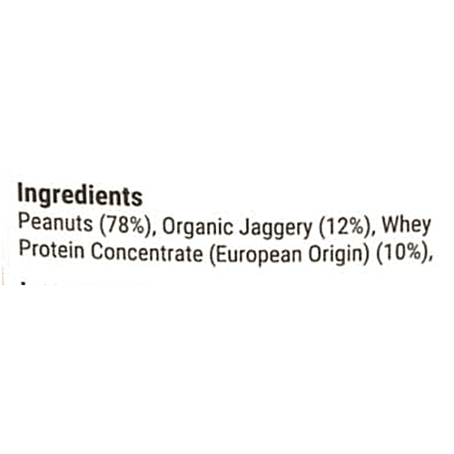 Pintola Organic Jaggery Peanut Butter - Crunchy , With 33g Protein & 7g Fiber, 1 kg  High Protein
 Rich in Fibre
 Organic Jaggery