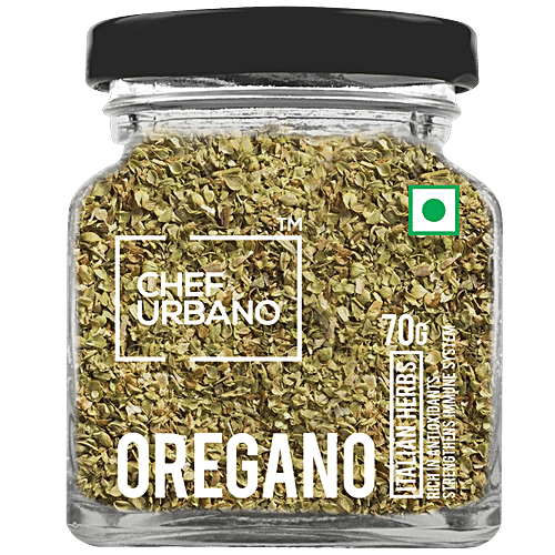 Chef Urbano Oregano - Italian Herbs, Rich In Anti-oxidants, Strengthens Immune System, 70 g  