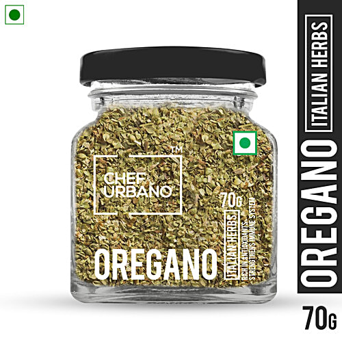 Chef Urbano Oregano - Italian Herbs, Rich In Anti-oxidants, Strengthens Immune System, 70 g  