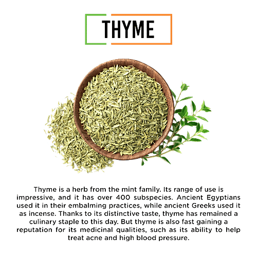 Buy Chef Urbano Thyme 100 Natural & Pure, Cholesterolfree, Sodium