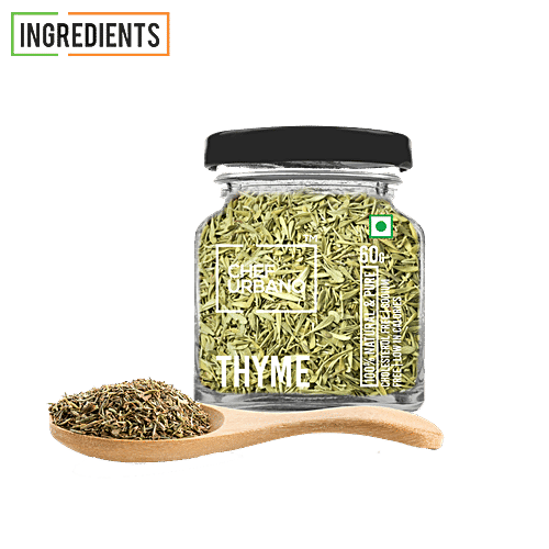 Buy Chef Urbano Thyme 100 Natural & Pure, Cholesterolfree, Sodium