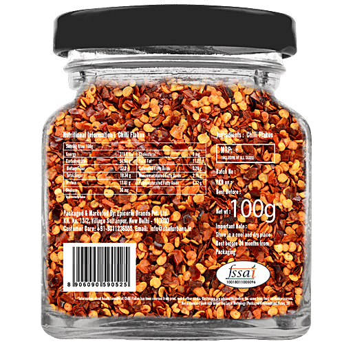 Chef Urbano Chilli Flakes - Italian Herbs, Anti-inflammatory, Improves Digestive Health, 100 g  