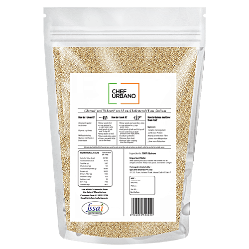 Buy Chef Urbano Quinoa Complete Protein, Glutenfree, Weight Loss