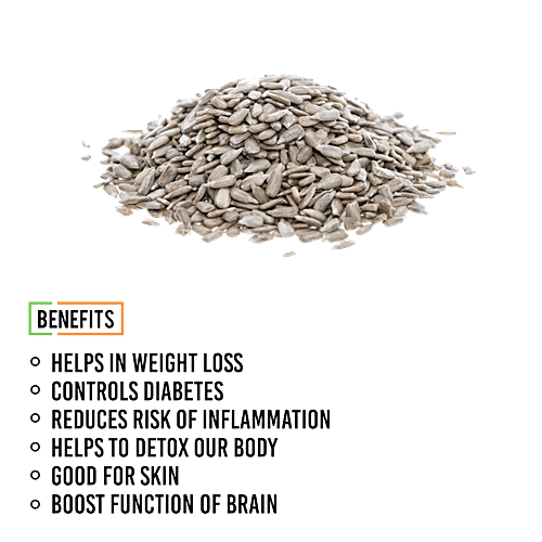 Chef Urbano Sunflower Seeds - Natural Superfood, Rich In Vitamins, Iron & Protein, Boosts Immunity, 500 g  