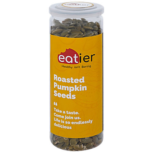Buy Eatier Roasted Pumpkin Seeds Fibre & Protein Rich, Healthy Snack