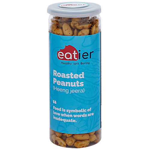 Buy Eatier Roasted Peanuts Heeng , Low Cholesterol Snacks Online at