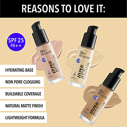 Buy Blue heaven Hyper Matte Foundation Online at Best Price bigbasket