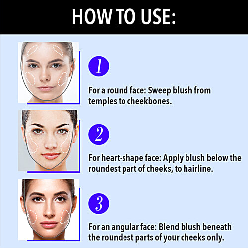 Blue Heaven Shimmer Matte Blush, 7 g 505 