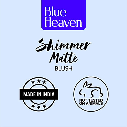 Blue Heaven Shimmer Matte Blush, 7 g 505 