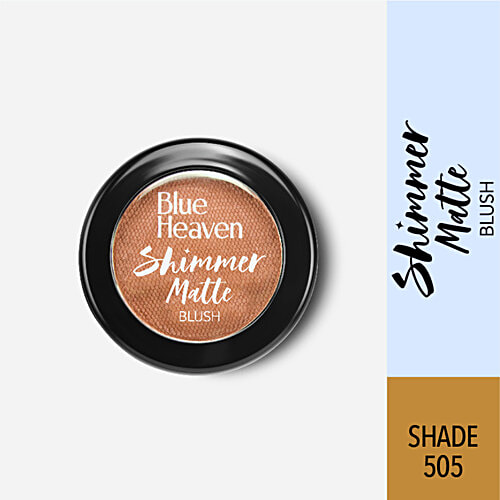 Blue Heaven Shimmer Matte Blush, 7 g 505 