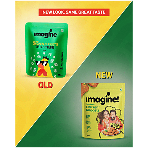 Imagine Meats Chicken Nuggets - Plant Based, Vegan, 500 g  