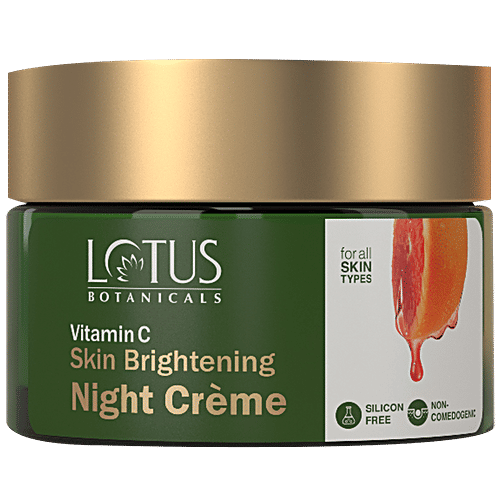 Buy Lotus Botanicals Vitamin C Skin Brightening Night Crème For All