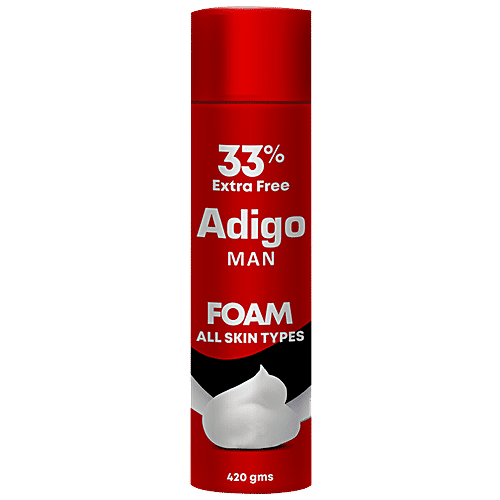 Buy Adigo Man Shaving Foam For All Skin Types Online at Best Price of