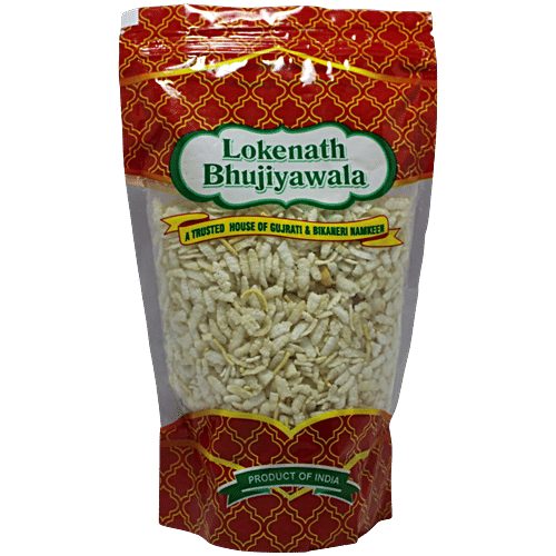 Lokenath Bhujiyawala Chura Mixture Namkeen - Traditional Teatime Snack, Flattened Rice & Peanuts, 160 g Pouch 